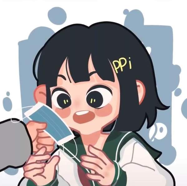 2020抖音口罩情侣头像