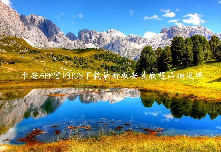 binanceAPP官网IOS下载最新版安装教程详细说明-第1张图片-binance下载