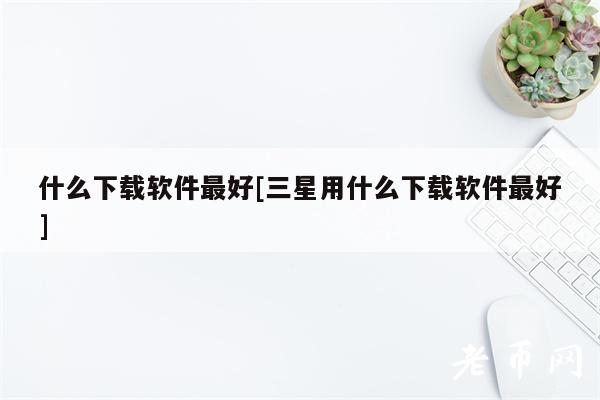 什么下载软件最好[三星用什么下载软件最好]-第1张图片-binance下载