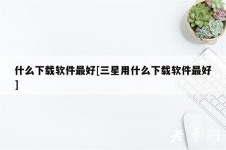 什么下载软件最好[三星用什么下载软件最好]