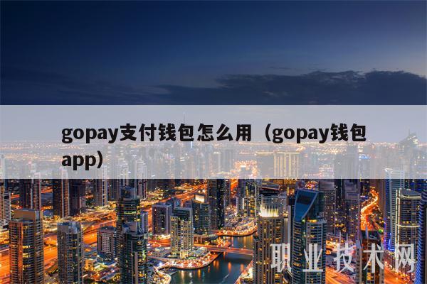 gopay支付钱包怎么用(gopay钱包app)-第1张图片-binance下载 gopay支付钱包怎么用(gopay钱包app)-第1张图片-binance下载