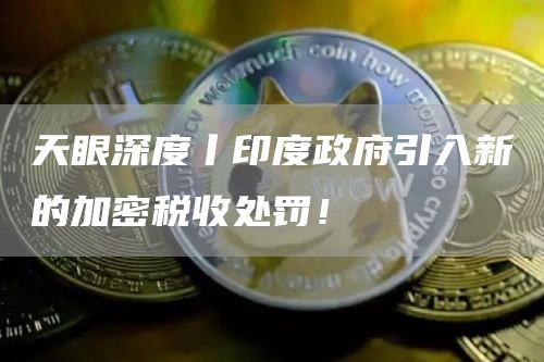 天眼深度丨印度政府引入新的加密税收处罚！-第1张图片-binance下载
