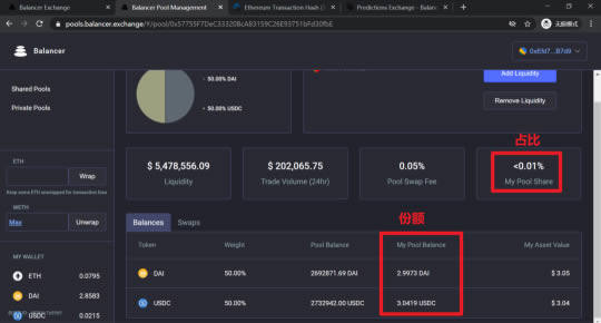 DbFi项目及使用教程:手把手教你使用Balancbr-第12张图片-binance下载